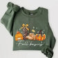 Fall Basics Graphic Fleece Sweatshirts