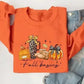 Fall Basics Graphic Fleece Sweatshirts