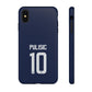 Christian Pulisic Precision Armor – Dual-Layer Durability & Sleek Fit | Compatible with iPhone 8 to 16 Pro Max & Samsung Galaxy S10 to S25 Ultra