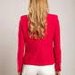 Fuchsia Caorla Red Blazer - Italian Made | Sizes S-3XL