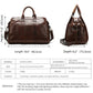 First Layer Cowhide Retro Large-capacity Travel Bag