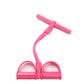 Natural Latex Foot Pedal Elastic Pull Rope with Handle Fitness Equipment Bodybuilding Expander