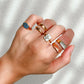 Sunrise Rectangular Signet Ring