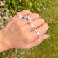 Pastel Beaded Ring Set