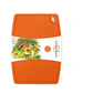 Cutting board, cut fruit, cutting board