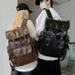 Solid Color Simple Couple Convenient Travel Large Capacity Backpack