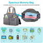 Multifunctional Baby Diaper Bag – 14 Pockets & Changing Tote