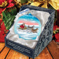 Northern Light Ball Glass Ornament by G. DeBrekht - Christmas Santa Snowman Decor - 73315