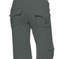 Mid Waist Pants with Pockets
