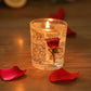 Rose Jelly Aromatherapy Soy Candle in Glass Jar