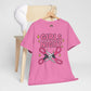 Funny Girls Night Shirt – Lesbian Humor Tee – Pink Scissors Graphic on Gildan 5000