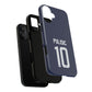 Christian Pulisic Precision Armor – Dual-Layer Durability & Sleek Fit | Compatible with iPhone 8 to 16 Pro Max & Samsung Galaxy S10 to S25 Ultra