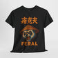 Feral Panda T-Shirt – Bold Streetwear Animal Graphic Tee | Unisex Heavy Cotton Shirt for Chaos Lovers