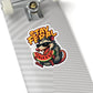 Stay Feral Possum Watermelon Sticker – Funny Summer Kiss Cut Sticker