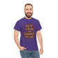 Keep Calm and Charge the Line Firefighter Shirt – Gildan 5000 Tee