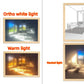 Illuminated Picture LED Decorative Light Painting Bedside Picture Style Creative Modern Simulate Sunshine Drawing Night Light Gift
