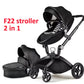 Luxury Fold Convertible Stroller 3 in 1