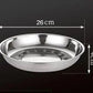 Stainless Steel Tableware Dinner Plate
