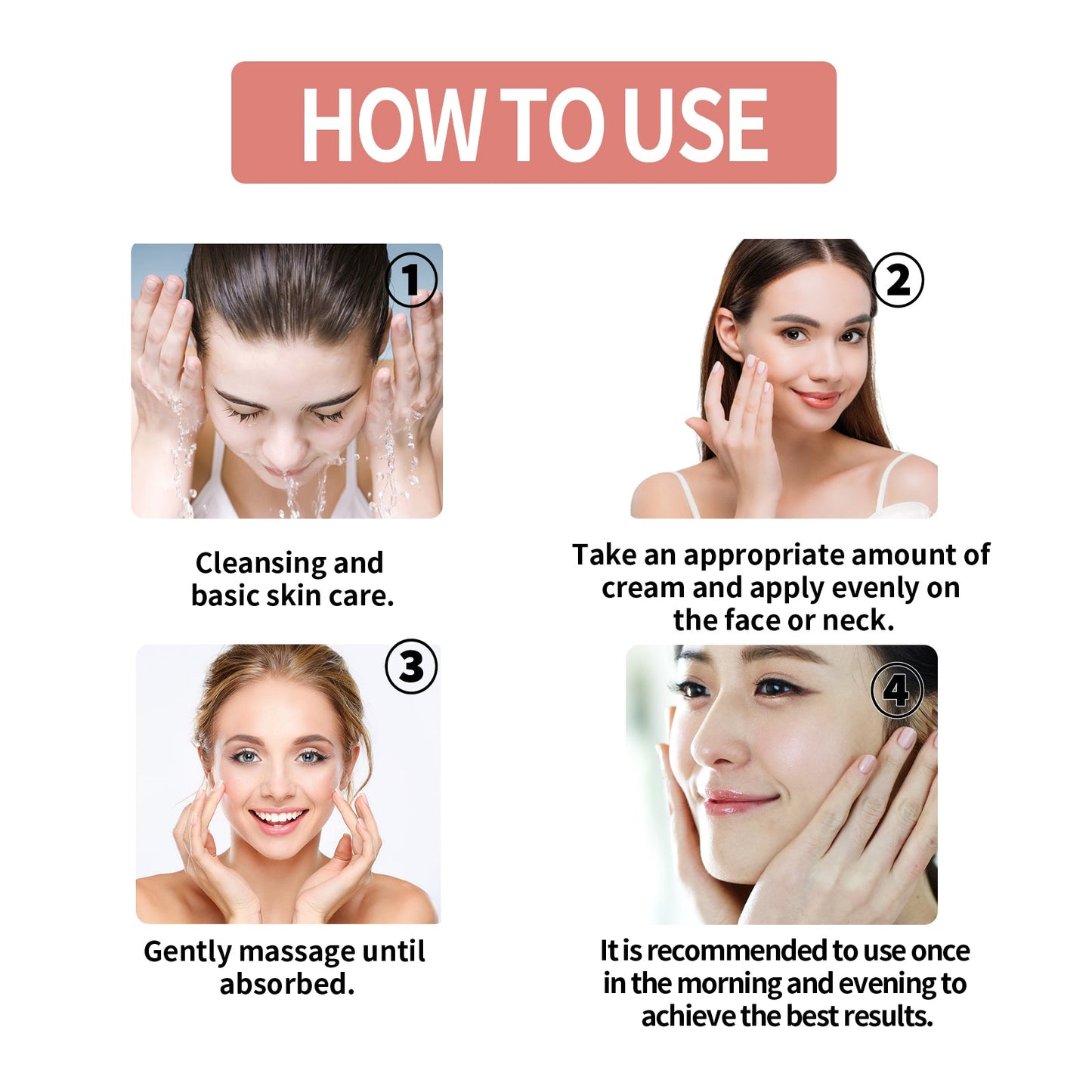 Squalane VC Rose Firming Brightening Cream