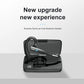 Comfortable Bluetooth Earpiece Wireless Earphone Bluetooth 5.0 Handsfree Earpiece Noise Cancelling HiFi Headset With Dual HD Mic For All Smart Phones Ear Wireless Bluetooth Sport Lightweight Headphones With Case Standby Time For Business Workout Driving