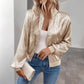 Thin Coat With Zip Slim Fit Slimming Casual Jacket Top