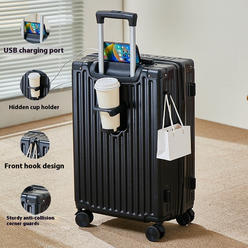 Multifunctional Portable Password Lock Zipper Luggage