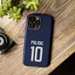 Christian Pulisic Precision Armor – Dual-Layer Durability & Sleek Fit | Compatible with iPhone 8 to 16 Pro Max & Samsung Galaxy S10 to S25 Ultra