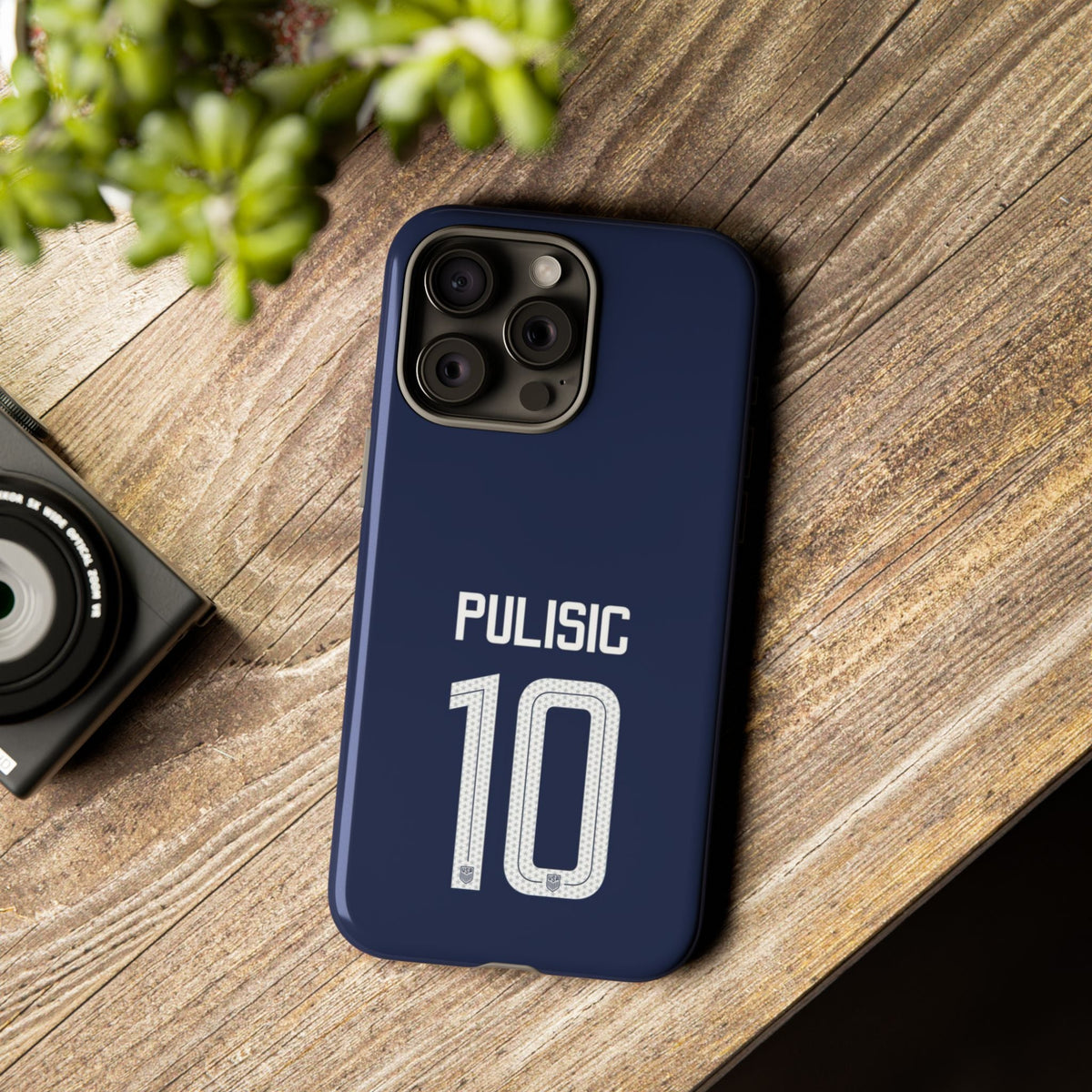 Christian Pulisic Precision Armor – Dual-Layer Durability & Sleek Fit | Compatible with iPhone 8 to 16 Pro Max & Samsung Galaxy S10 to S25 Ultra