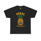 Feral Evil Pineapple Shirt – Aggressive Fruit Trashcore Tee – Gildan 5000 Unisex