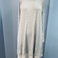 Layla Plus Size Printed Solid-Hem Sleepshirt,Grey Heather 2X