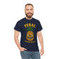 Feral Evil Pineapple Shirt – Aggressive Fruit Trashcore Tee – Gildan 5000 Unisex