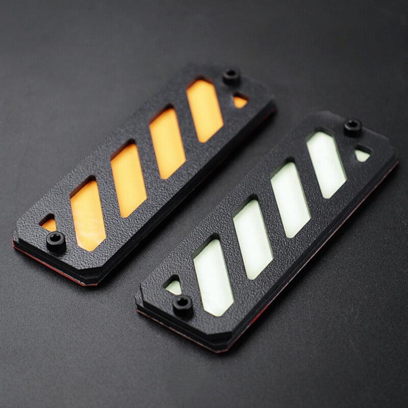 Motorcycle Glow-in-the-Dark 3D Warning Sticker