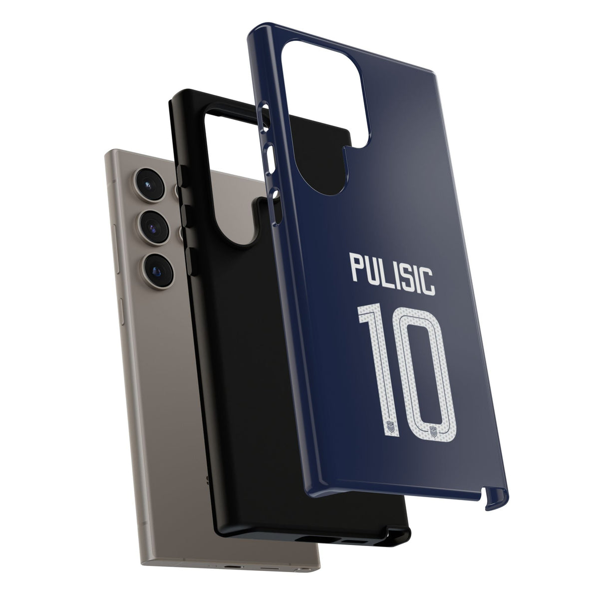 Christian Pulisic Precision Armor – Dual-Layer Durability & Sleek Fit | Compatible with iPhone 8 to 16 Pro Max & Samsung Galaxy S10 to S25 Ultra