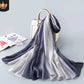 New Gradient Silk Scarf for Sun Protection