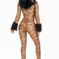 Metallic Hooded Tiger Costume