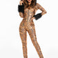 Metallic Hooded Tiger Costume