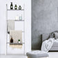 4-Tier Wall Leaning Ladder Shelf Stand