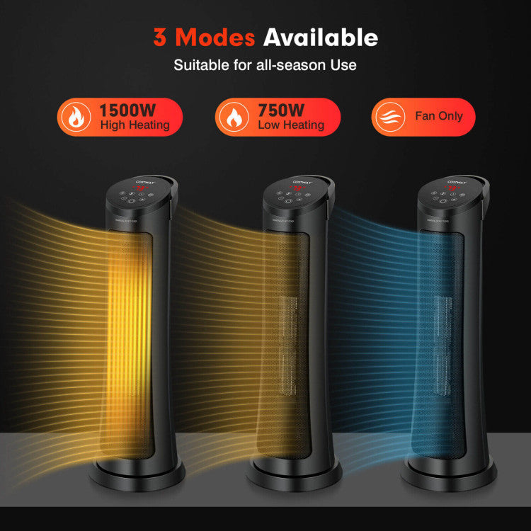 1500W Ceramic Space Heater