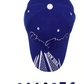 New York Blue 3D Embroidered Baseball Cap, Hat