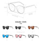 Cat Eye Large Frame UV Protection Polarized Sun Glasses