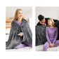 Winter Flannel Heated Blanket Cold Protection Body Warmer Usb Heated Warm Shawl Electric Heated Plush Blanket