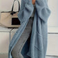 Autumn And Winter Long Sweater Women's Loose All-matching Base Long-sleeved Knitted Cardigan