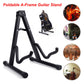 Guitar Stand A Frame Foldable Guitar Holder Portable Mount For Acoustic Electric Classical Guitars Violin Ukulele Bass Banjo