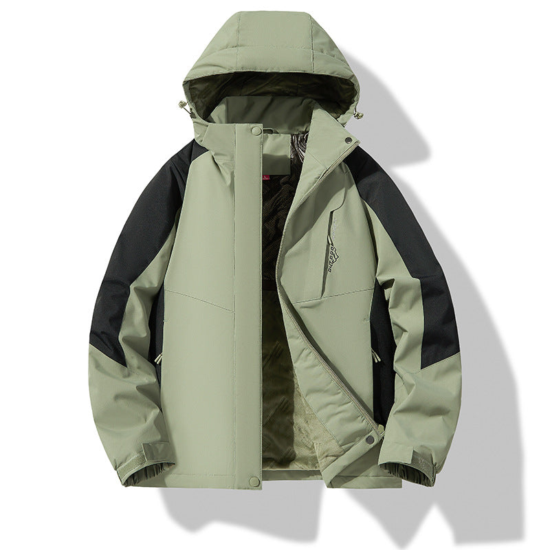 Thick Warm Cotton-padded Jacket Windproof And Waterproof