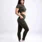 Short-Sleeve Crop Top