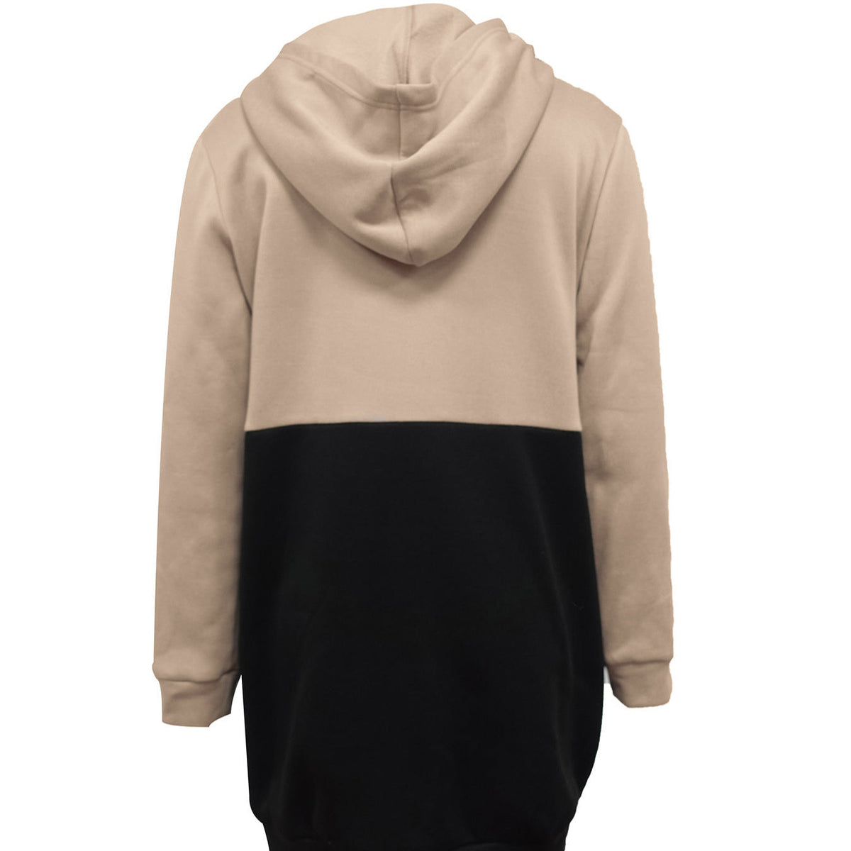 Women’s Deer & Plaid Hooded Sweatshirt Dress