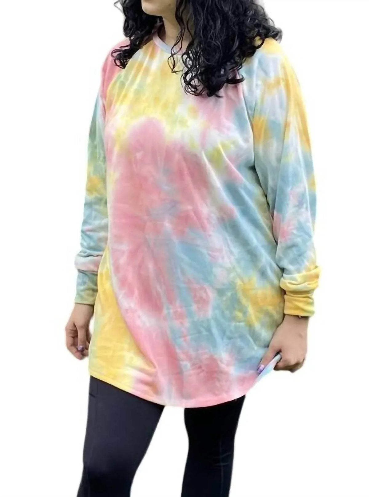 Tie Dye Raglan Tunic