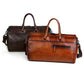 Top Layer Leather Bag Handmade Retro Large Capacity