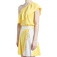 Milly Women's One Shoulder Top, Yellow, Size Small