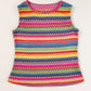 Contrast Round Neck Tank